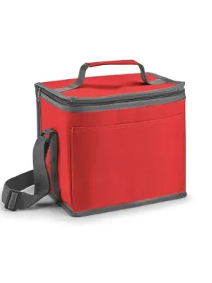 SINGAPORE. Cooler bag 9 L in 600D polyester – Rouge