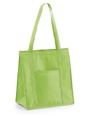 ROTTERDAM. Non-woven Cooler bag (80 g/m²) – Vert clair