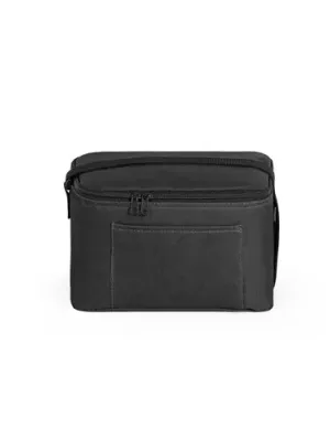 CANCUN. Thermal bag in 600D recycled polyester with adjustable webbing strap 7 L