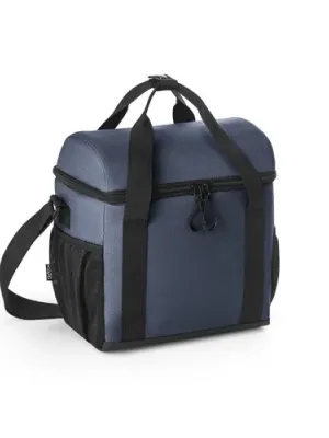 ROMA M. Padded cooler bag in recycled polyester 600D ripstop 11 L – Bleu