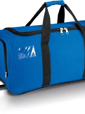 Sac/ trolley de sport - 65 L – Royal Blue / White / Light Grey