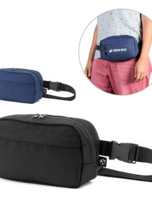 MYKONOS. Waist bag in 600D recycled polyester and lining in 210D recycled polyester