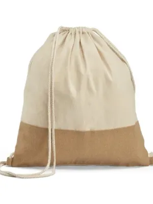 SABLON. 100% cotton drawstring bag (160 g/m²)