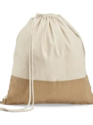 SABLON. 100% cotton drawstring bag (160 g/m²)