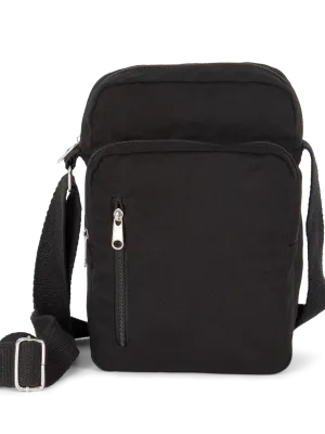 Sacoche bandoulière en coton – Black