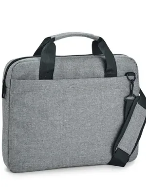 GRAPHS LAPTOP. Sacoche pour ordinateur portable 14'' en polyester 600D – Gris clair