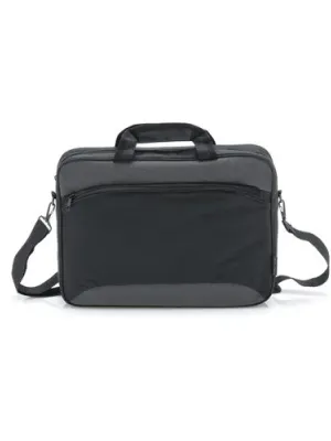 SANTANA. 15'6" Laptop briefcase in 2 Tone 600D and 300D polyester