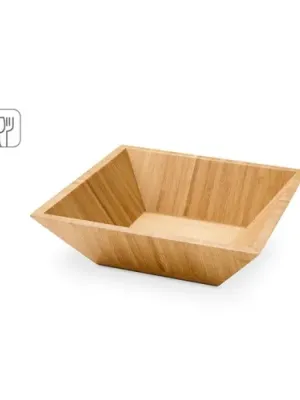 PEPPER. Saladier rectangulaire en bambou