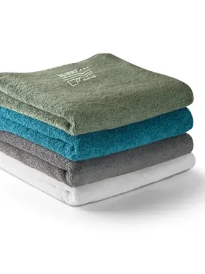 BARDEM L. Serviette de bain (500 g/m²) en coton (82%) et coton recyclé (18%)