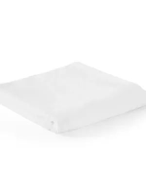 BARDEM L. Serviette de bain (500 g/m²) en coton (82%) et coton recyclé (18%) – Blanc