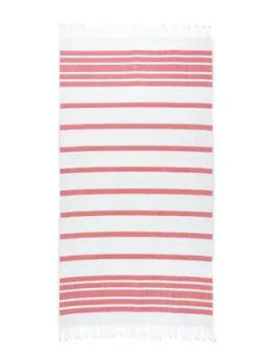 SARDENHA. Toalla de playa de algodón (70% reciclado) y poliéster (30% reciclado) (180 g/m²)