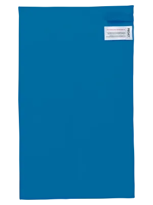 Microfibre sports towel – Tropical Blue