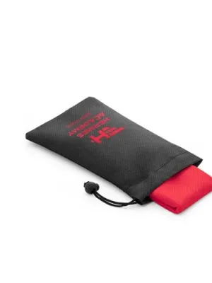 BERNAL. Toalla deportiva refrescante de poliéster reciclado (100% rPET)
