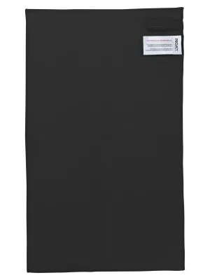 Microfibre sports towel – Black