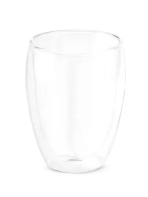 MACHIATO DUO. Set of 2 borosilicate glass cups – Transparent