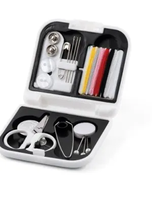 BILBO. Set de couture de voyage – Blanc