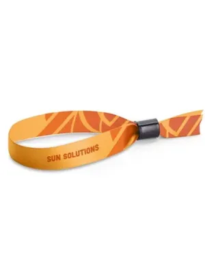 HOBART. SET Lanyard SUBLIMACIÓN Slim II (15 mm) pulsera de poliéster con cierre de seguridad – Blanc