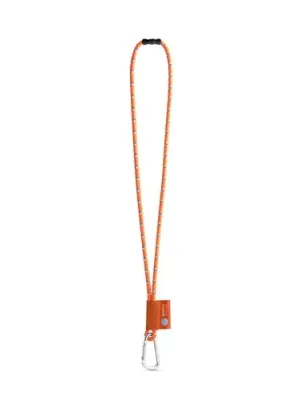 SET Lanyard NAUTIC Long (Ø 7 mm) con Mosquetón en D de 55 mm y Cierre de Seguridad de Ø 7 mm