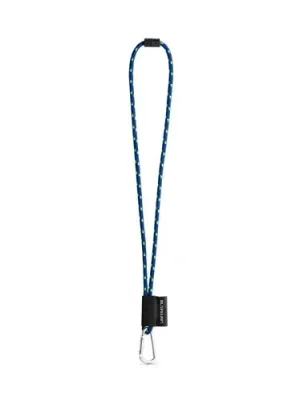 SET Lanyard NAUTIC Long (Ø 7 mm) con Mosquetón en D de 55 mm y Cierre de Seguridad de Ø 7 mm – 303 - Bleu