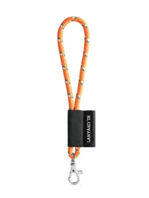 SET Lanyard NAUTIC Short (Ø 7 mm) avec mousqueton à porte de 9 mm – Orange hexachrome