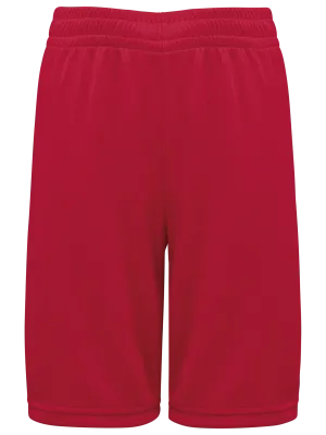 Kids basketball shorts – Sporty Red