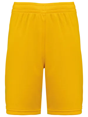 Short de basket-ball homme – Sporty Yellow