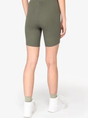 Eco-friendly ladies' rib shorts