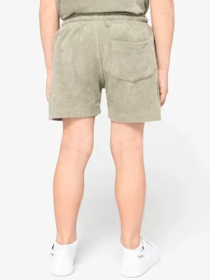 Eco-friendly boys’ Terry Towel shorts