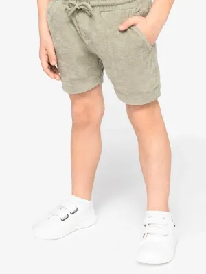 Eco-friendly boys’ Terry Towel shorts