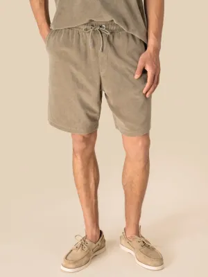 Eco-friendly Men's Terry Towel Shorts