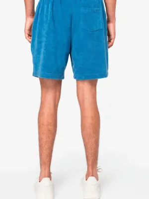 Pantalón corto ecorresponsable de rizo de hombre