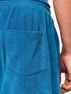 Pantalón corto ecorresponsable de rizo de hombre