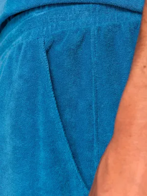 Pantalón corto ecorresponsable de rizo de hombre