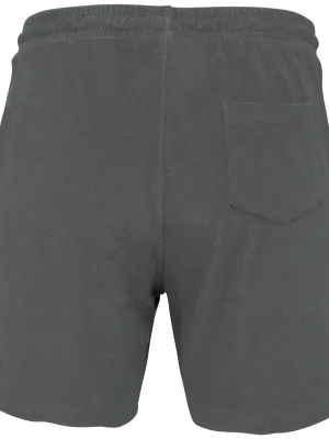 Pantalón corto ecorresponsable de rizo de hombre – Iron Grey