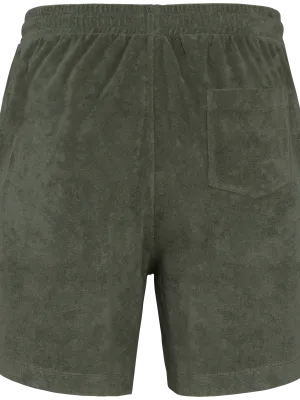 Pantalón corto ecorresponsable de rizo de hombre – Organic Khaki
