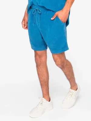 Pantalón corto ecorresponsable de rizo de hombre