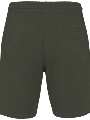 Short écoresponsable French Terry homme – Washed Organic Khaki