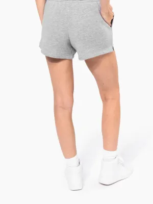 Ladies eco-friendly french terry shorts