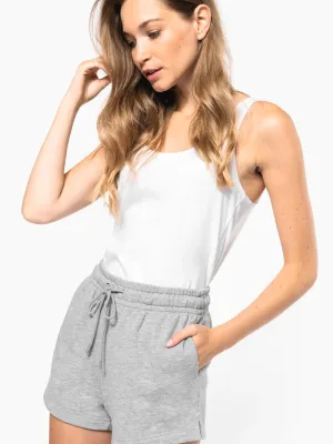 Ladies eco-friendly french terry shorts