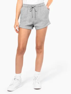 Ladies eco-friendly french terry shorts