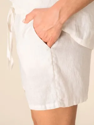 Women's Linen Shorts