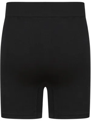 Kids' Seamless Printed Shorts – Black