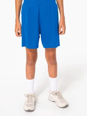 Short multisport en polyester enfant