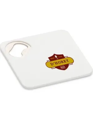 FUNFAYE. Sous-verres avec descapsuleur