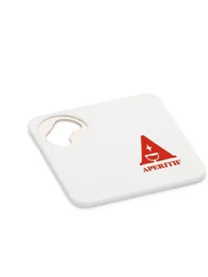 FUNFAYE. Sous-verres avec descapsuleur