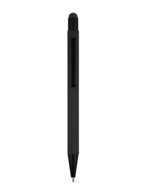 CLINT TOUCH. Stylo à bille au design moderne, fabriqué à partir d'aluminium recyclé (100% rAL), avec une finition en caoutchouc