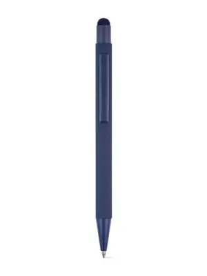 CLINT TOUCH. Stylo à bille au design moderne, fabriqué à partir d'aluminium recyclé (100% rAL), avec une finition en caoutchouc