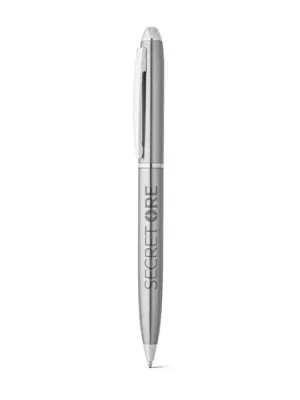 CHRIS. Stylo à bille avec corps en acier inoxydable (53% rSS) avec clip