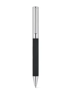 SLAUGHTER. Stainless steel ballpoint pen with a glossy finish and black ink by Dokumental®