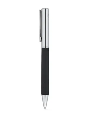 SLAUGHTER. Stainless steel ballpoint pen with a glossy finish and black ink by Dokumental®